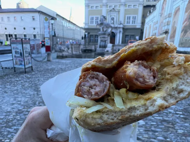 A sausage